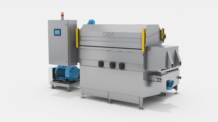 GEA presents new compact die washing machines to remove pasta and snack residues